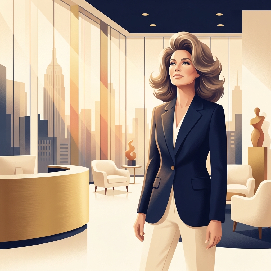 Confident person with healthy hair in a modern clinic, representing hair loss hair treatment options and outcomes