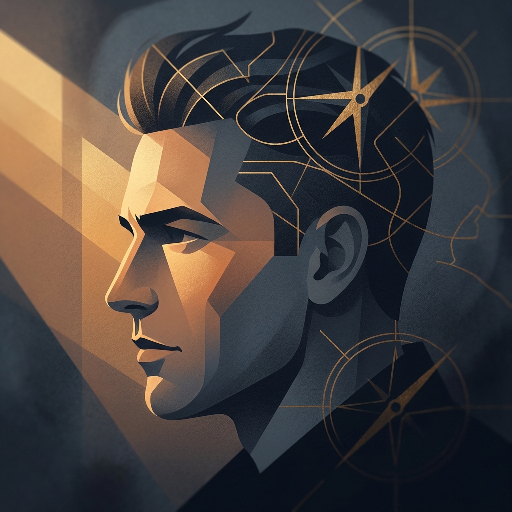 Man with restored natural temple hairline illustrating the ideal outcome of hair transplant for temple recession