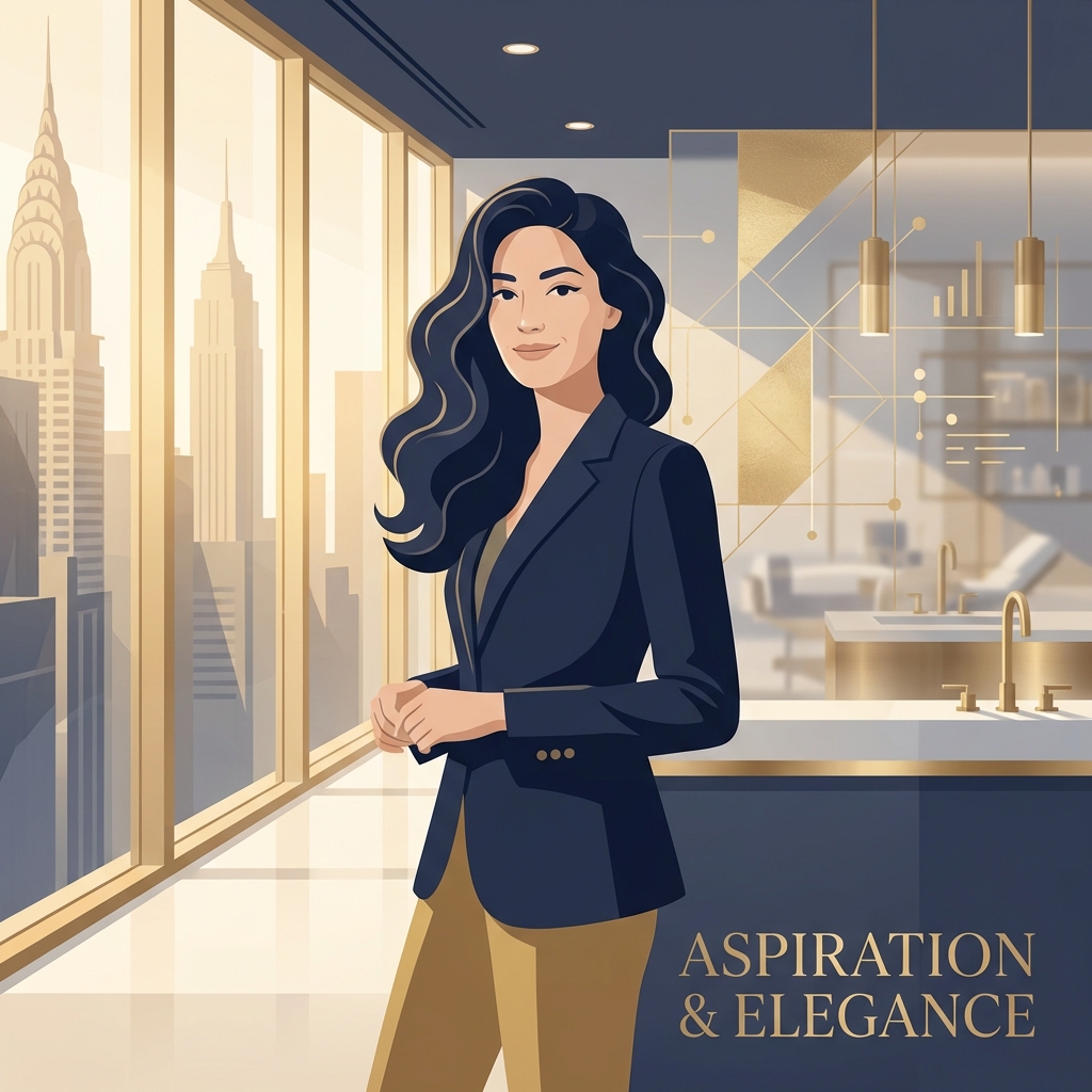 Confident person with restored full hair in a modern NYC clinic, representing hair transplant graft survival rate success.