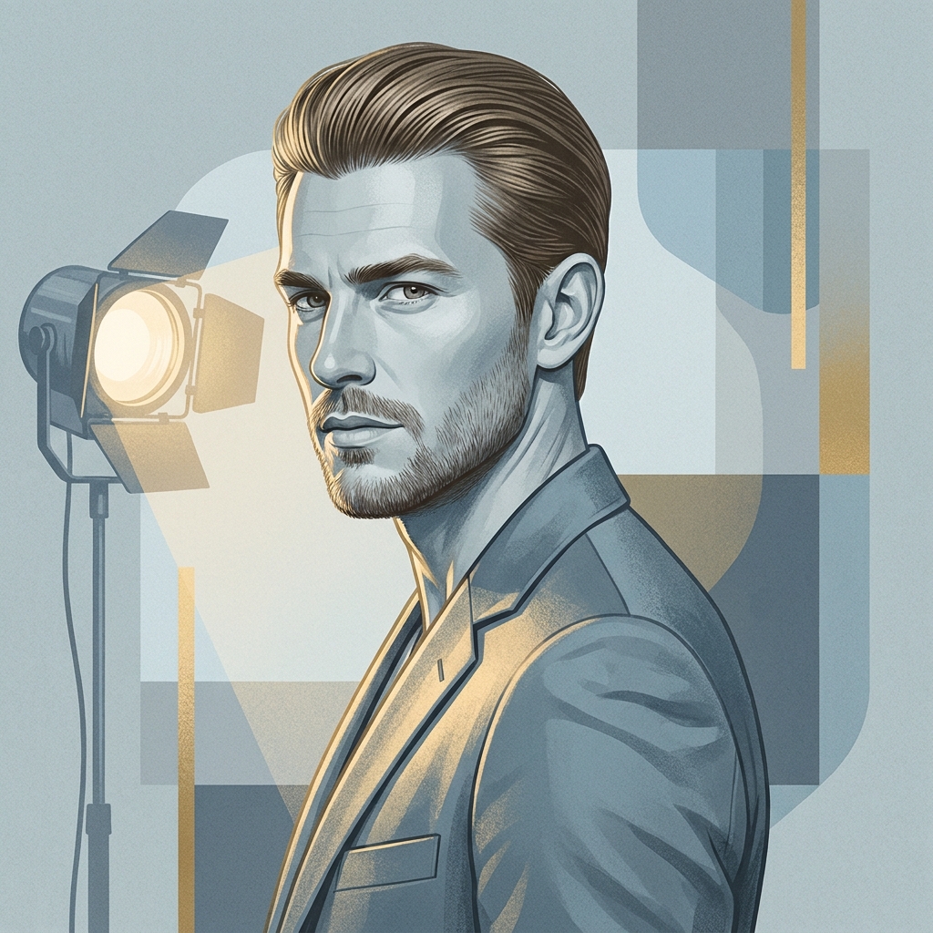 Confident man with straight fine hair illustrating hair transplant considerations for men with fine hair texture