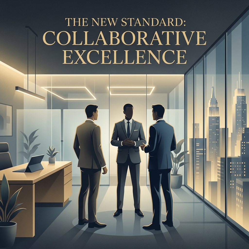 Hair transplant team-based approach benefits illustrated by collaborative medical professionals in a modern Manhattan clinic setting